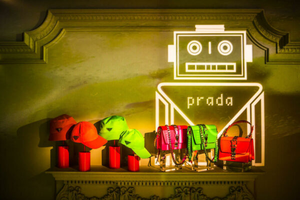 POP UP STORE PRADA, with Light Electric London
Photo credit: Maria Lax