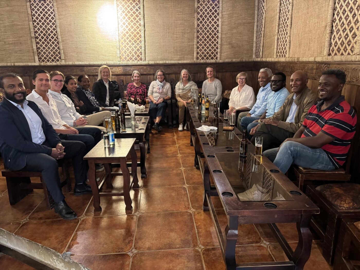 Members of GreenLamp’s Ethiopian and Swiss teams met in October 2025 to deliver training and visit several supported rural health centres