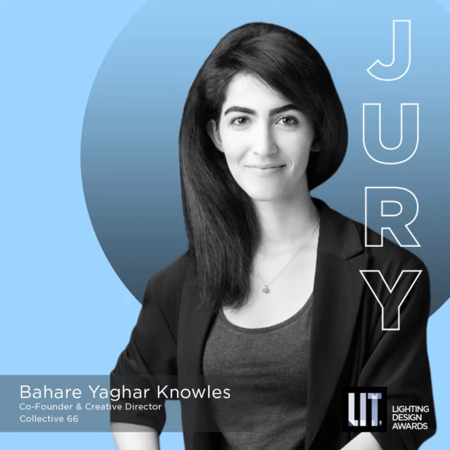 💡 Meet the Jury: Bahare Yaghar Knowles | Co-Founder & Creative Director at Collective 66 💡⁠
⁠
Bahare Yaghar Knowles is a visionary designer whose journey began in Tehran, Iran. Now based in Dubai for 15 years, she has made a significant impact on hospitality, commercial, and residential design.⁠
⁠
As a Creative Director, Bahare merges minimalism with vernacular architecture and focuses on sustainable practices as a LEED-certified professional. Recently, she founded Collective 66, a design studio fostering collaboration among designers to create innovative projects, further solidifying her leadership in the design community.⁠
⁠
Click the link in bio to find out more about Bahare and this year's jury members here. ⁠
⁠
#litdesignawards #litawards #lightingdesign #lightingaward #design #designaward #architecturaldesign #creativelighting #lightingexcellence #meetthejury #jurymembers