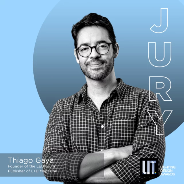 💡 Meet the Jury: Thiago Gaya | Founder of the LEDforum and Publisher of L+D Magazine 💡⁠ @ledforum @thiagogaya 
⁠
Thiago Gaya is the Publisher of L+D Magazine, a publication focused on architectural lighting design, and the founder of the LEDforum, a yearly international lighting conference in São Paulo that brings together the best of the best in the industry. ⁠
⁠
With over 20 years of experience in the business, he promotes lighting design in South America, fostering connections among professionals and companies in the industry.⁠
⁠
Click the link in bio to discover more about Thiago and this year's incredible jury members.⁠
⁠
#litdesignawards #litawards #lightingdesign #lightingaward #design #designaward #architecturaldesign #creativelighting #lightingexcellence #meetthejury #jurymembers