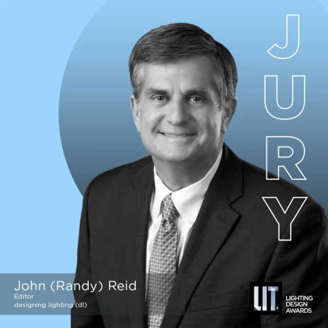 💡 Meet the Jury: John (Randy) Reid | Editor at designing lighting (dl) 💡⁠
⁠
John Randy Reid has significantly influenced the lighting market over the past three decades. He began his career at GE Lighting in 1983; published the EdisonReport, a site for news and information in the lighting industry; and later founded the US Division of Metrolight in 2002. ⁠
⁠
He also served as President of the Illuminating Engineering Society (IES) from 2002 to 2003, holding various leadership roles within the organization, which has set industry standards since then. ⁠
⁠
In February 2019, he was appointed Executive Director of the National Lighting Bureau, a nonprofit dedicated to promoting effective lighting. His past and current contributions continue to shape the future of lighting.⁠
⁠
Click the link in bio to find out more about John and this year's jury members.⁠
⁠
#litdesignawards #litawards #lightingdesign #lightingaward #design #designaward #architecturaldesign #creativelighting #lightingexcellence #meetthejury #jurymembers